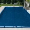 Doheny's Solid Winter Cover For 12x27 Ft Rectangular Pools, 16 Year Warranty, With 10 Water Bags -Pool Care Sales Shop 16year rect 21