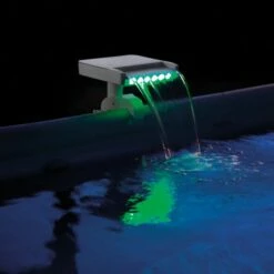 Intex Multi-color LED WaterFall Cascade -Pool Care Sales Shop 26084 f sq