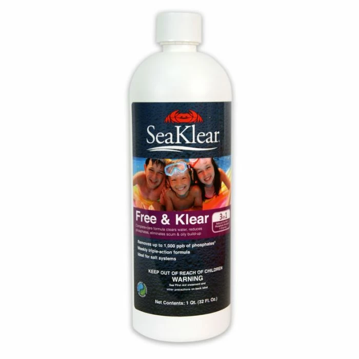 SeaKlear Free & Klear, 1 Qt 3 SeaKlear Free & Klear, 1 Qt