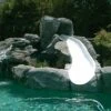 SR Smith BigRide Pool Slide, Left Turn, Pewter Gray -Pool Care Sales Shop 31002 a sq 2