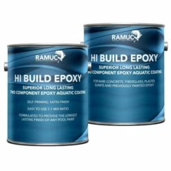 Ramuc Hi-Build Epoxy 2 Gallon Pool Paint, Blue -Pool Care Sales Shop 3192 feb2023 1