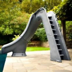 SR Smith Typhoon Pool Slide, Right Turn, Gray Granite -Pool Care Sales Shop 4068 g 3