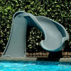 SR Smith Cyclone Swimming Pool Slide, Sandstone