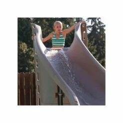 SR Smith Turbo Twister Pool Slide, Left Turn, Gray Granite -Pool Care Sales Shop 4637 d sq 1