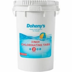 Doheny's 3 In Chlorine Tabs, 50 Lb -Pool Care Sales Shop 4824 feb2023