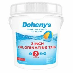 Doheny's 3 In Chlorine Tabs, 10 Lb