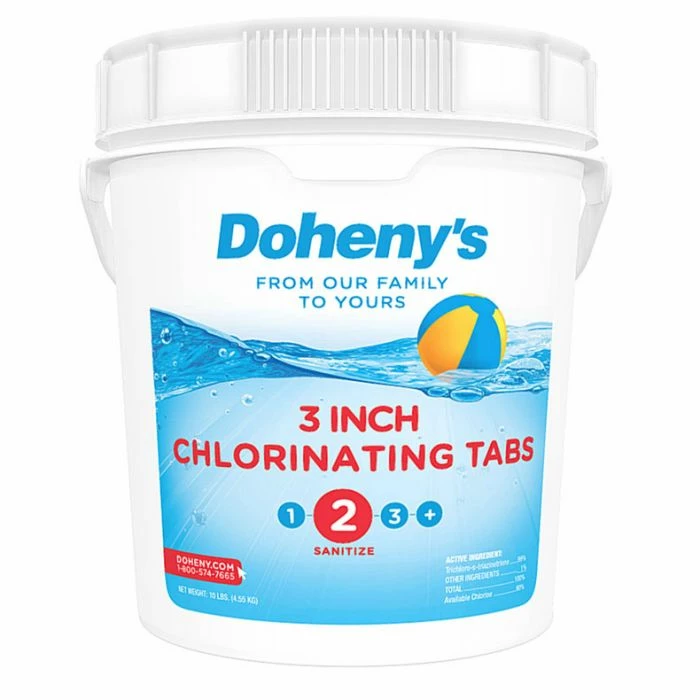 Doheny's 3 In Chlorine Tabs, 10 Lb 3 Doheny's 3 In Chlorine Tabs, 10 Lb