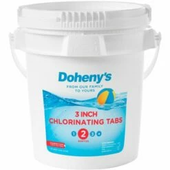 Doheny's 3 In Chlorine Tabs, 10 Lb 14 Doheny's 3 In Chlorine Tabs, 10 Lb -Pool Care Sales Shop 4825 feb2023