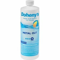 Doheny's Metal Out, 1 Qt -Pool Care Sales Shop 4853 feb2023