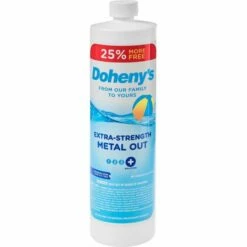 Doheny's Extra-Strength Metal Out, 1 Qt + 8 Fl Oz FREE -Pool Care Sales Shop 4874 feb2023