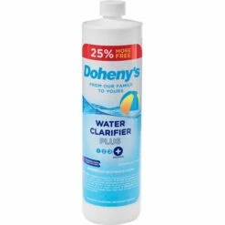Doheny's Water Clarifier Plus, 1 Quart + 8 Fl Oz FREE -Pool Care Sales Shop 4875 feb2023