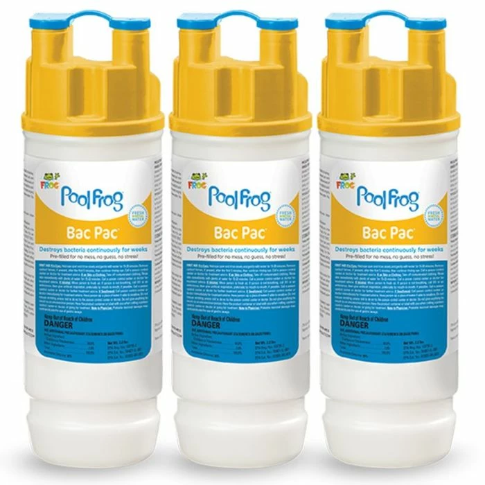 Pool FROG® Bac Pac®, 3 Pack 3 Pool FROG® Bac Pac®, 3 Pack