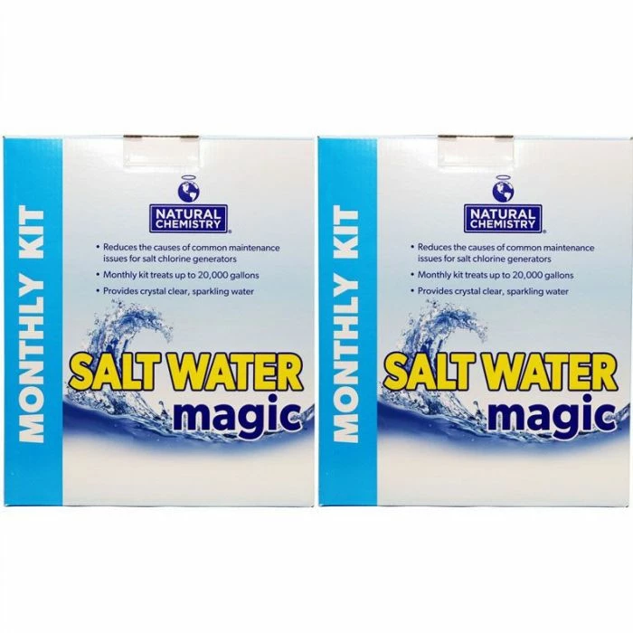 Natural Chemistry Salt Water Magic Kit, 2 Pack 3 Natural Chemistry Salt Water Magic Kit, 2 Pack