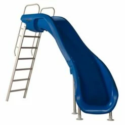 SR Smith Rogue 2 Pool Slide, Left Turn, Blue