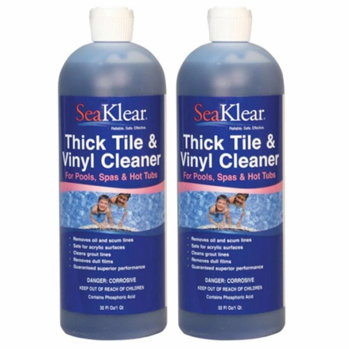 SeaKlear Thick Tile & Vinyl Cleaner, (2) 1 Qt 3 SeaKlear Thick Tile & Vinyl Cleaner, (2) 1 Qt