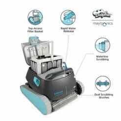 Doheny's Advantage Ultra Inground Robotic Cleaner Powered By Dolphin -Pool Care Sales Shop 8469 e sq