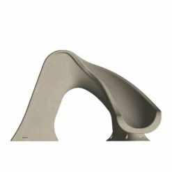 Global Pool Products Splash Pool Slide, Right Turn, Grey -Pool Care Sales Shop 90170 c sq