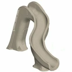 Global Pool Products Rip Tide Pool Slide, Left Turn, Grey 12 Global Pool Products Rip Tide Pool Slide, Left Turn, Grey -Pool Care Sales Shop 90172 b sq 1