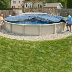 Doheny's Heavy-Duty Air Pillow, 4x8 Ft For Round Pools Up To 33 Ft, 1 Pack -Pool Care Sales Shop airpillowstep3 1 3