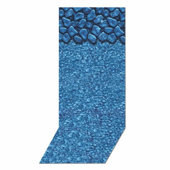 Swimline Beaded Pool Liner, 48 In Wall, 28 Ft Round, 20 Gauge, Boulder Swirl 3 Swimline Beaded Pool Liner, 48 In Wall, 28 Ft Round, 20 Gauge, Boulder Swirl