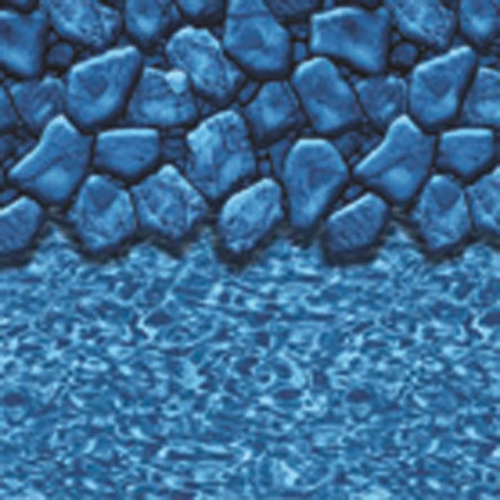 Swimline Beaded Pool Liner, 52 In Wall, 16x32 Ft Oval, 20 Gauge, Boulder Swirl 4 Swimline Beaded Pool Liner, 52 In Wall, 16x32 Ft Oval, 20 Gauge, Boulder Swirl - Image 2