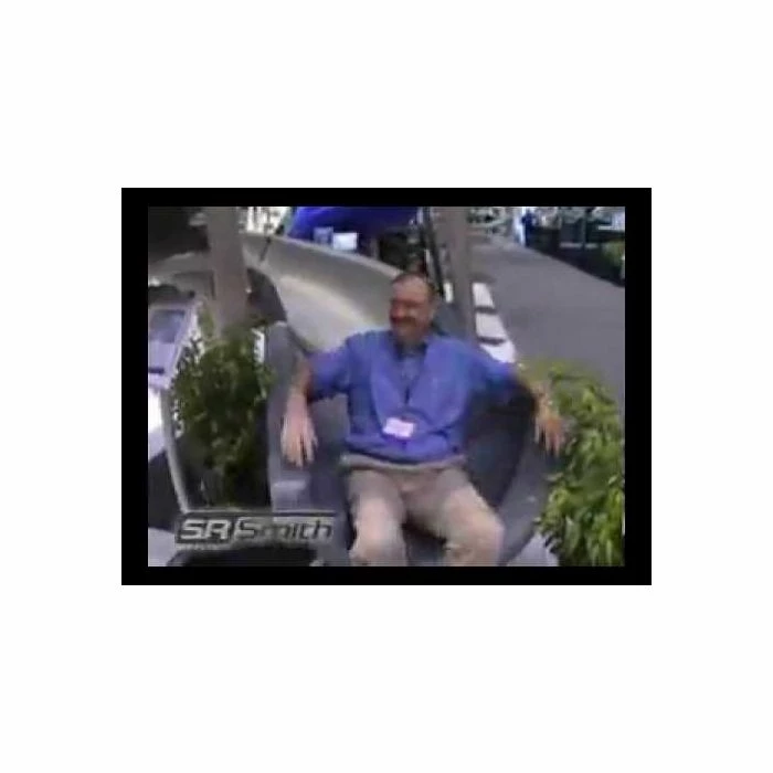 SR Smith Vortex Pool Slide, Half Tube With Staircase, Blue 6 SR Smith Vortex Pool Slide, Half Tube With Staircase, Blue - Image 4