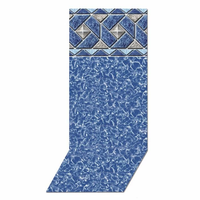 Swimline Beaded Pool Liner, 52 In Wall, 16x32 Ft Oval, 20 Gauge, Mystri Outlook 3 Swimline Beaded Pool Liner, 52 In Wall, 16x32 Ft Oval, 20 Gauge, Mystri Outlook