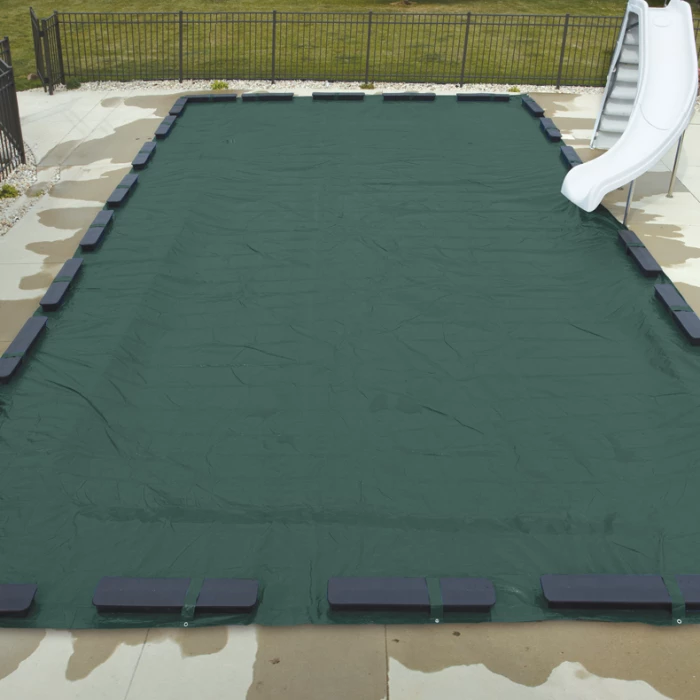 Doheny's Max-Force Riplock Winter Cover For 30x50 Ft Rectangular Pools, 16 Year Warranty, With 20 Water Bags 3 Doheny's Max-Force Riplock Winter Cover For 30x50 Ft Rectangular Pools, 16 Year Warranty, With 20 Water Bags