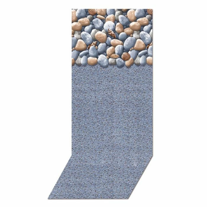 Swimline Overlap Pool Liner, 48-52 In Wall, 16x24 Ft Oval, 25 Gauge, Rock Island 3 Swimline Overlap Pool Liner, 48-52 In Wall, 16x24 Ft Oval, 25 Gauge, Rock Island