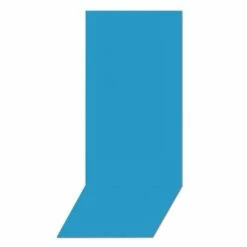 Swimline Beaded Pool Liner, 48 In Wall, 21x41 Ft Oval, 20 Gauge, Solid Blue