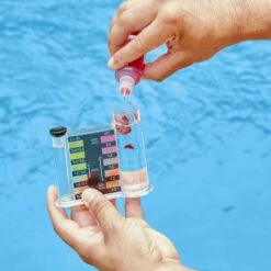 AquaChek Yellow (50) For Free Chlorine, Total Alkalinity, Cyanuric Acid (Stabilizer) & PH, 2 Pack -Pool Care Sales Shop testkitsstep5 1 1