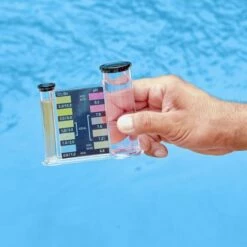 AquaChek Yellow (50) For Free Chlorine, Total Alkalinity, Cyanuric Acid (Stabilizer) & PH, 2 Pack -Pool Care Sales Shop testkitsstep6 1 1