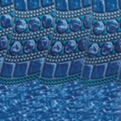 Swimline Overlap Pool Liner, 48-52 In Wall, 12x18 Ft Oval, 25 Gauge, Tile Swirl -Pool Care Sales Shop tileswirl square 9
